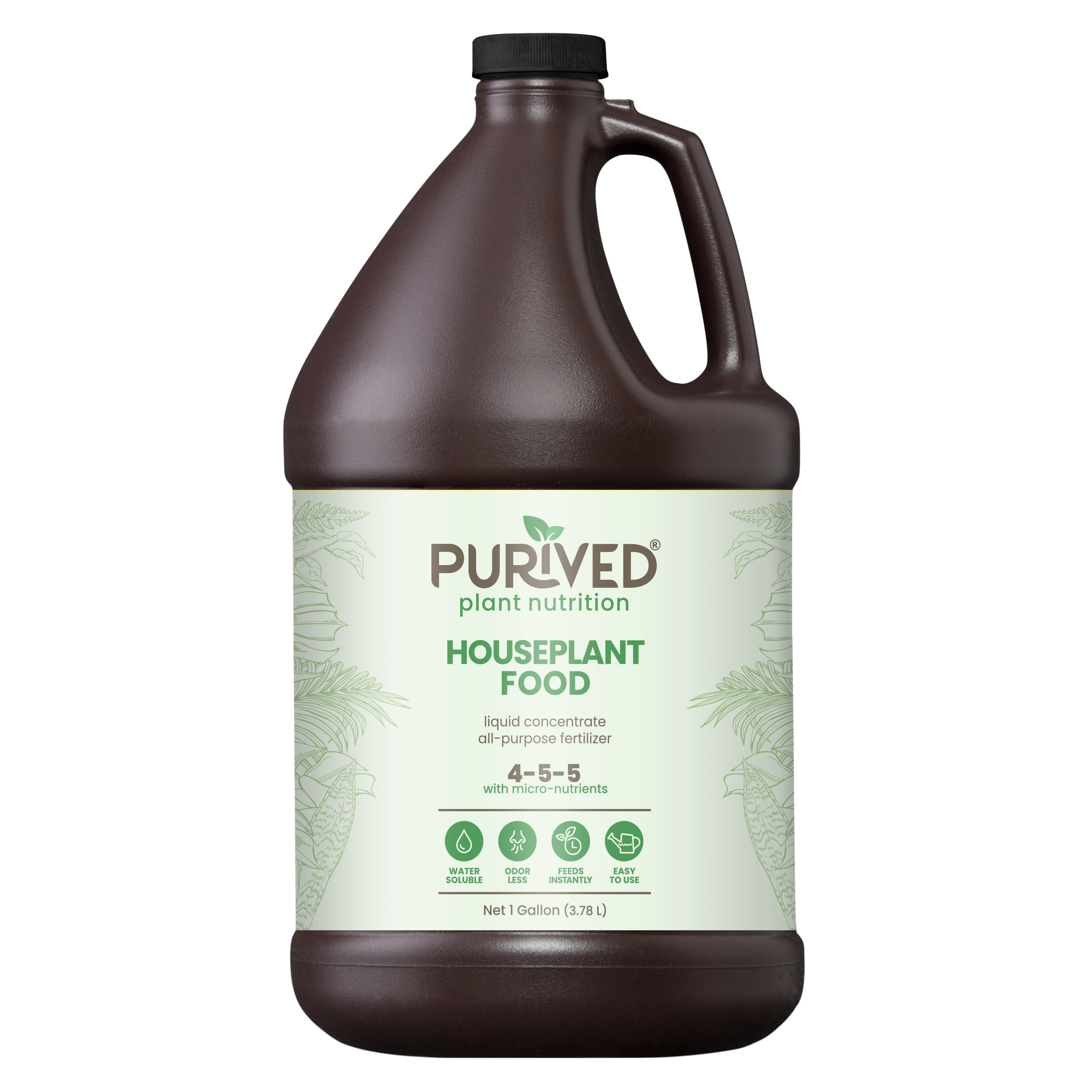the developer of a new plant fertilizer Purived 1gal All-Purpose Liquid Plant Fertilizer